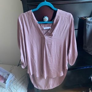 Blush Chiffon Blouse